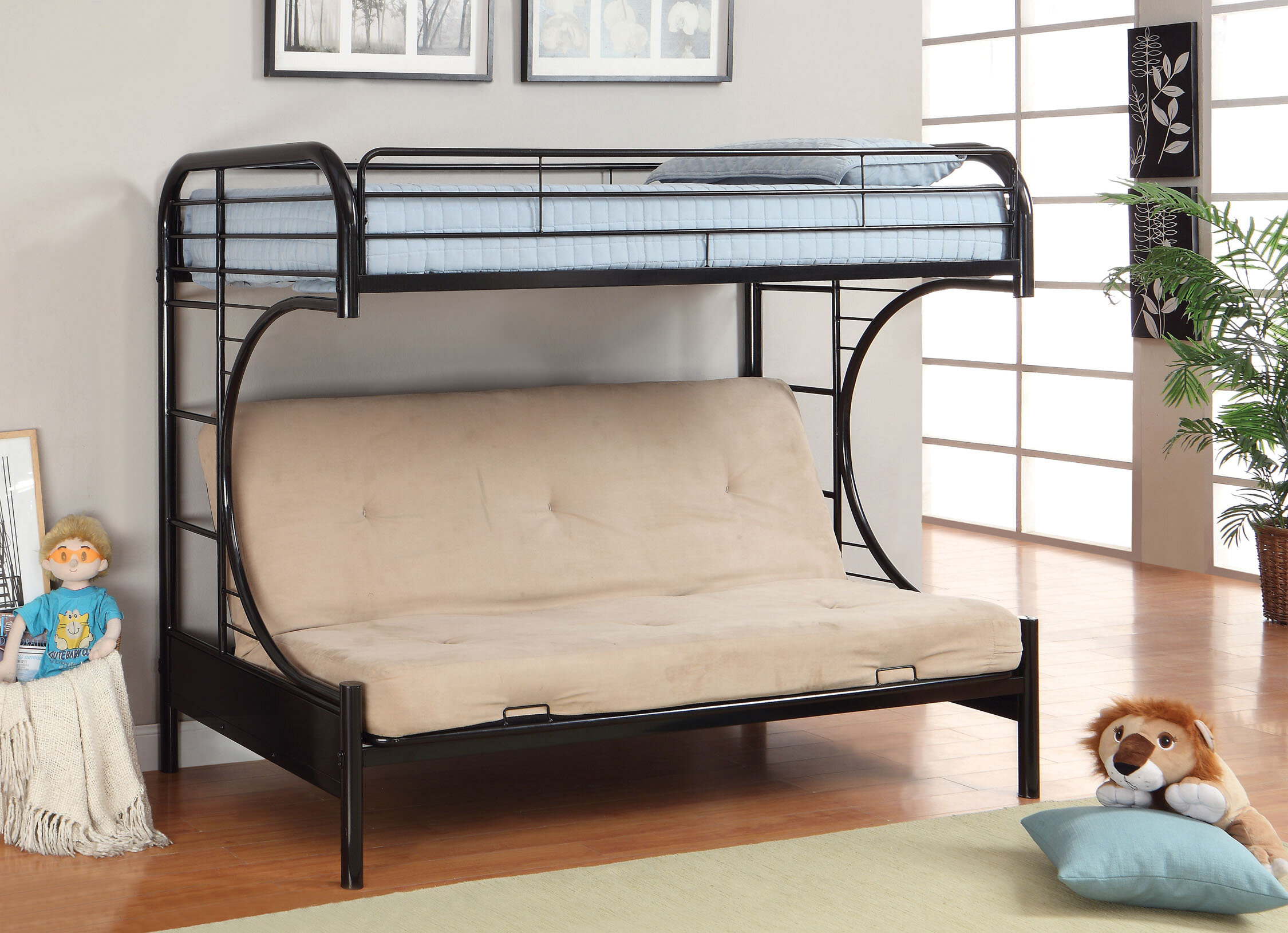 Full Over Futon Bunk Bed Visualhunt, Couch Futon Bunk Bed