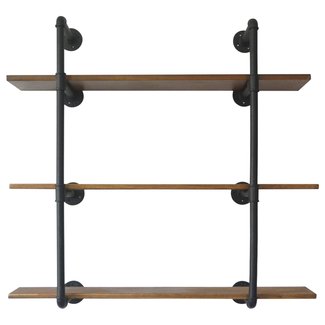 Puncia Wooden Floating Shelves for Bed Room Office Room Bookcase Shelf Medal