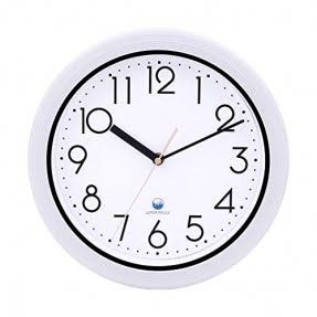 16” Large Outdoor Wall Clock Mute Hollow Battery Operated Waterproof Home Decor