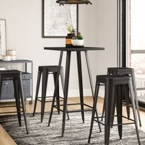 Racheal Loft 5 Piece Pub Table Set