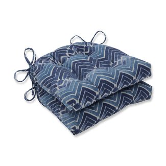 Rainier Indoor Reversible Dining Chair Cushion (Set of 2)