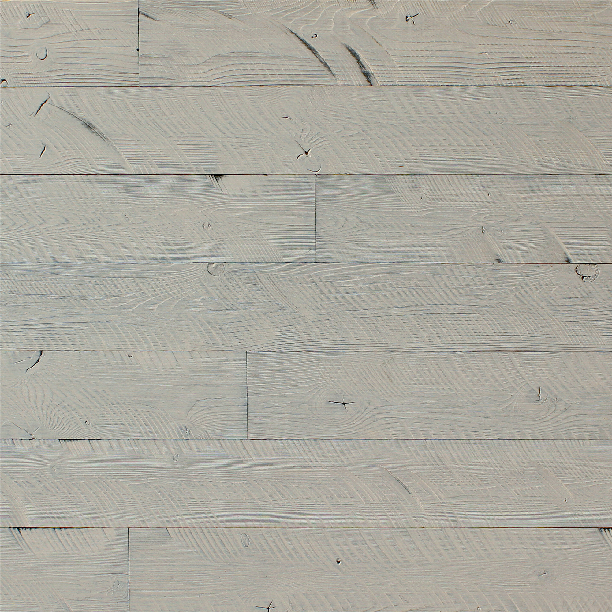 Rasch 5" x 46.5" Reclaimed Peel and Stick Engineered Wood Wall Paneling in Gray