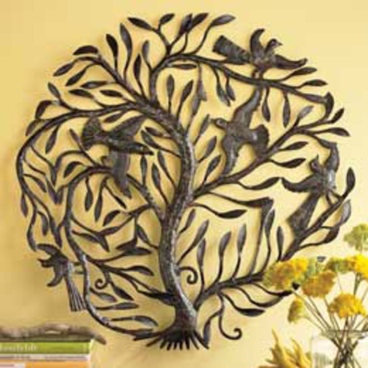 Recycled Tree of Life Wall Décor