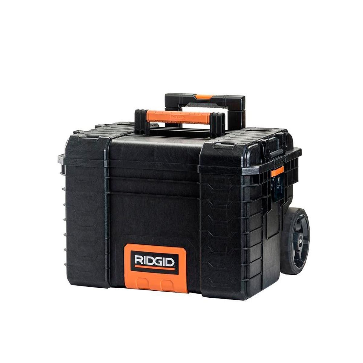 RIDGID 22 in. Pro Gear Cart Tool Box in Black-222573