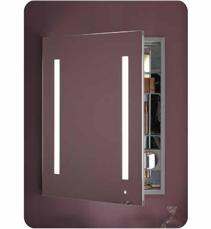 Robern AC2430D4P1L AiO 24" Wide Single Door Medicine ...