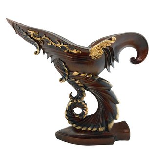 Rocha Unique Olympian Polyresin 1 Bottle Tabletop Wine Bottle Holder