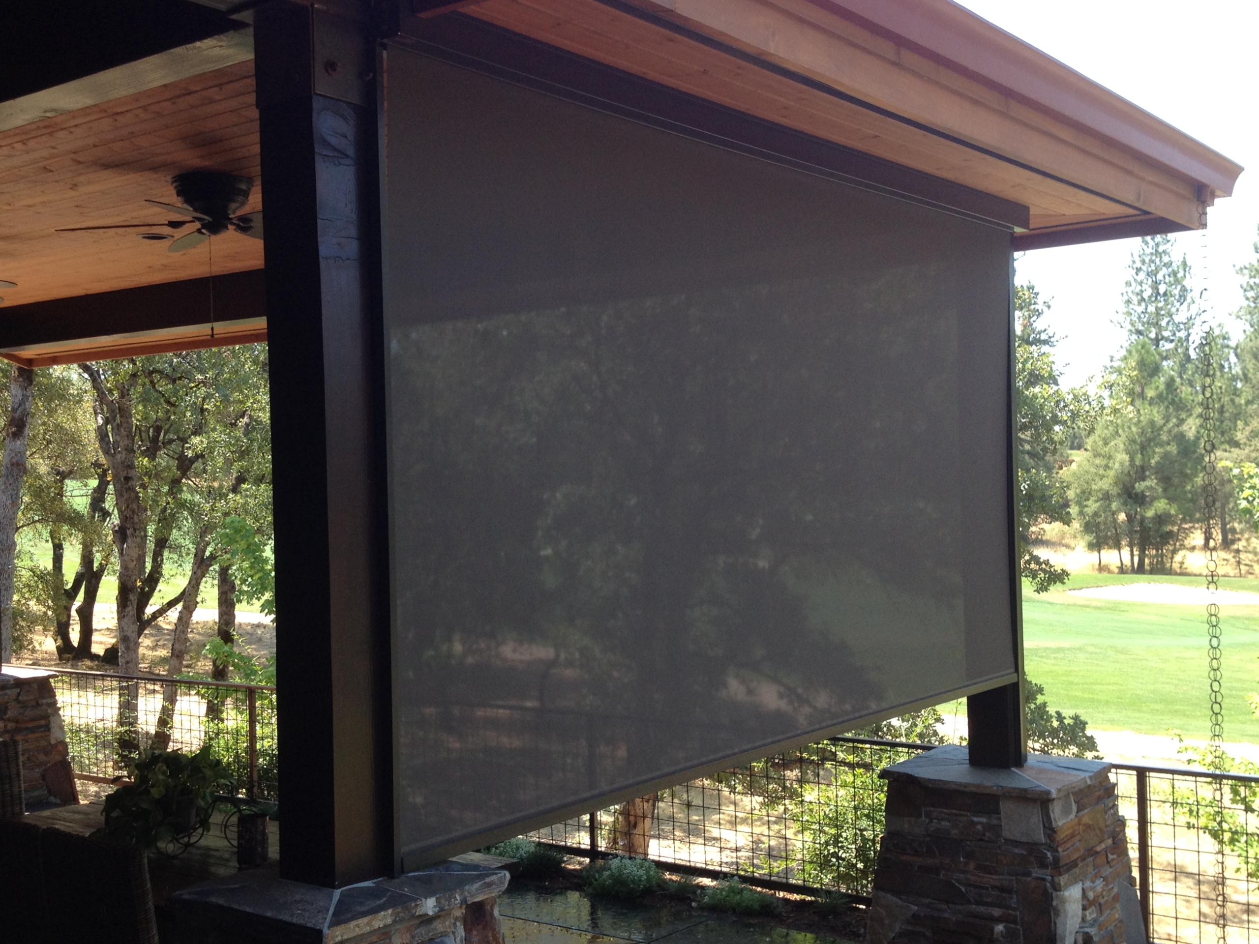 Roll Down Shades. Roll Up Shades For Patio Doors. Living