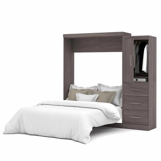 Rolling Queen Murphy Bed | Wayfair