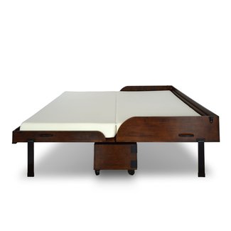 Room and Loft Rolling Queen Storage Murphy Bed with ...