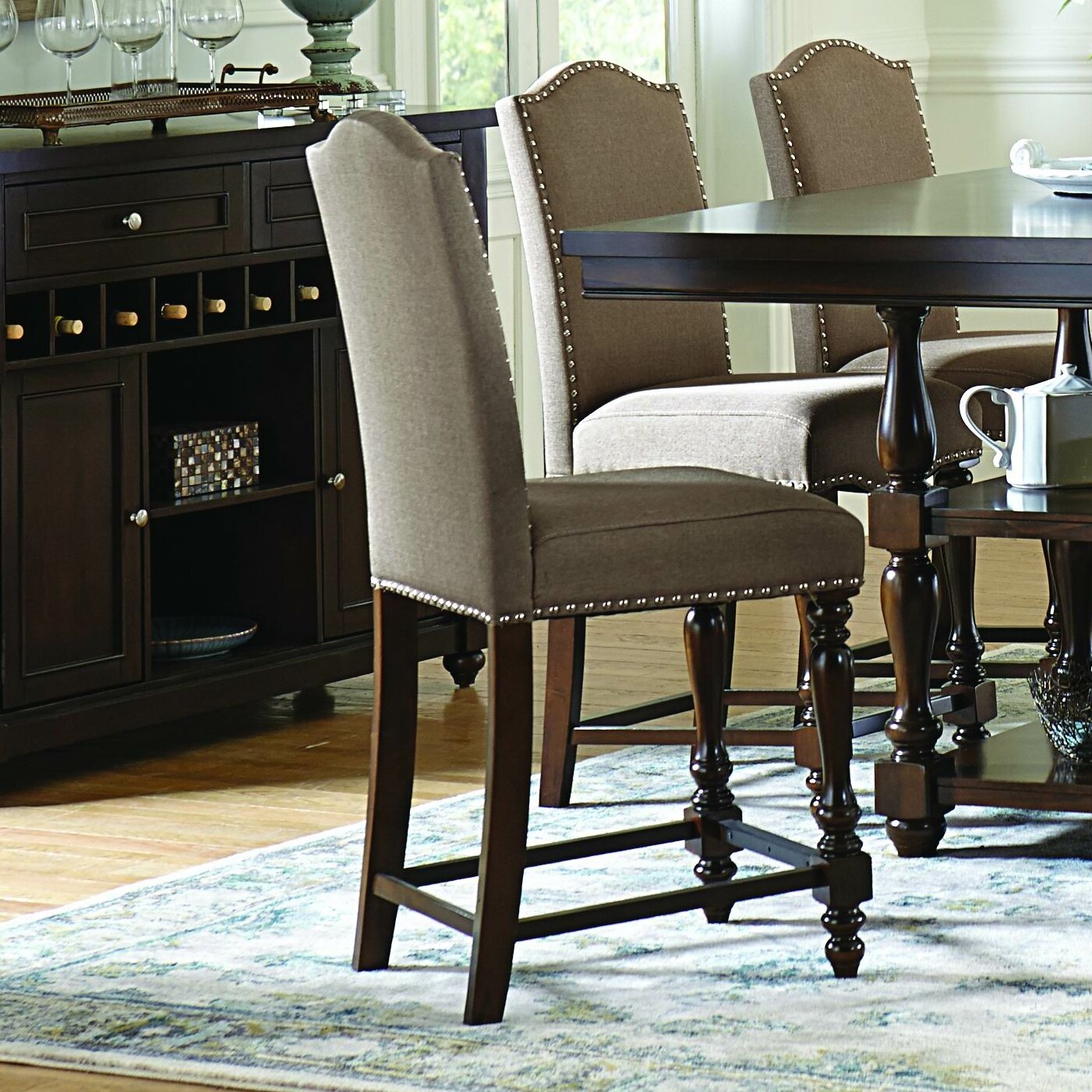 Rosalee Counter Height Dining Chair (Set of 2)