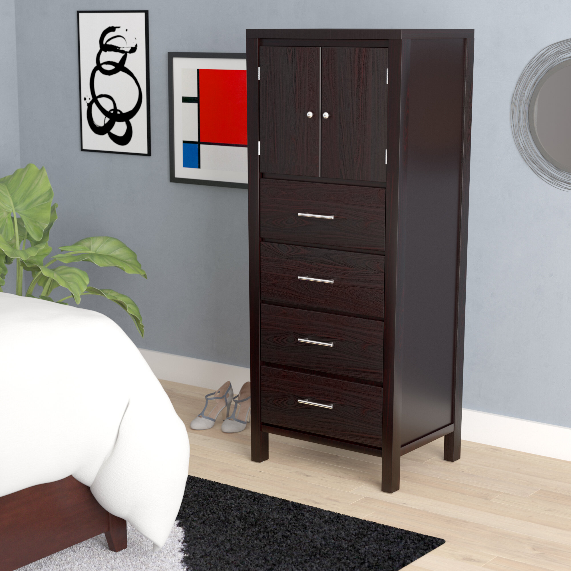 Narrow Chest Of Drawers Visualhunt, 52 Inch Width Dresser