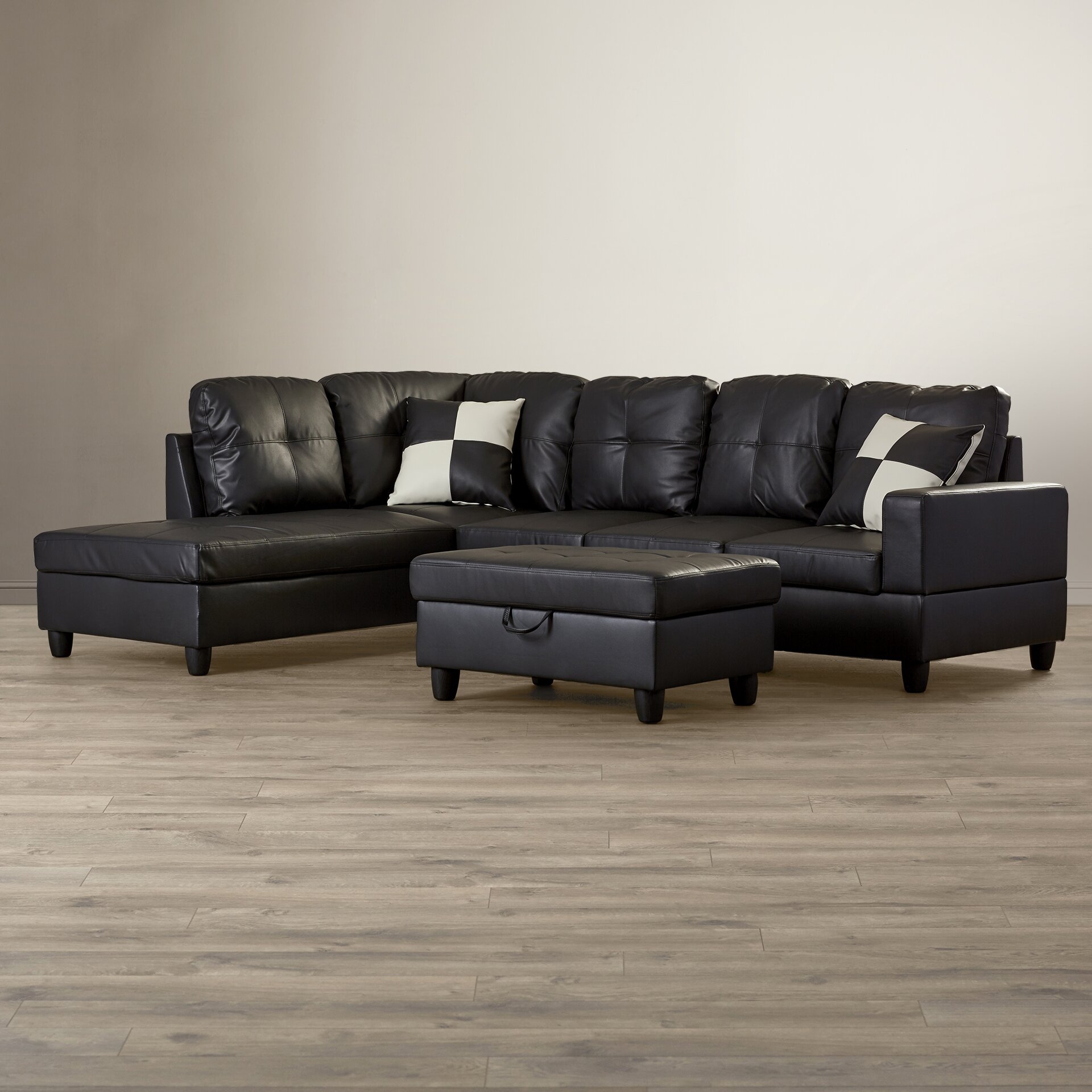 Russ Sectional with Ottoman
