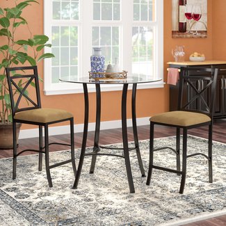 Saleh 3 Piece Dining Set (Set of 3)