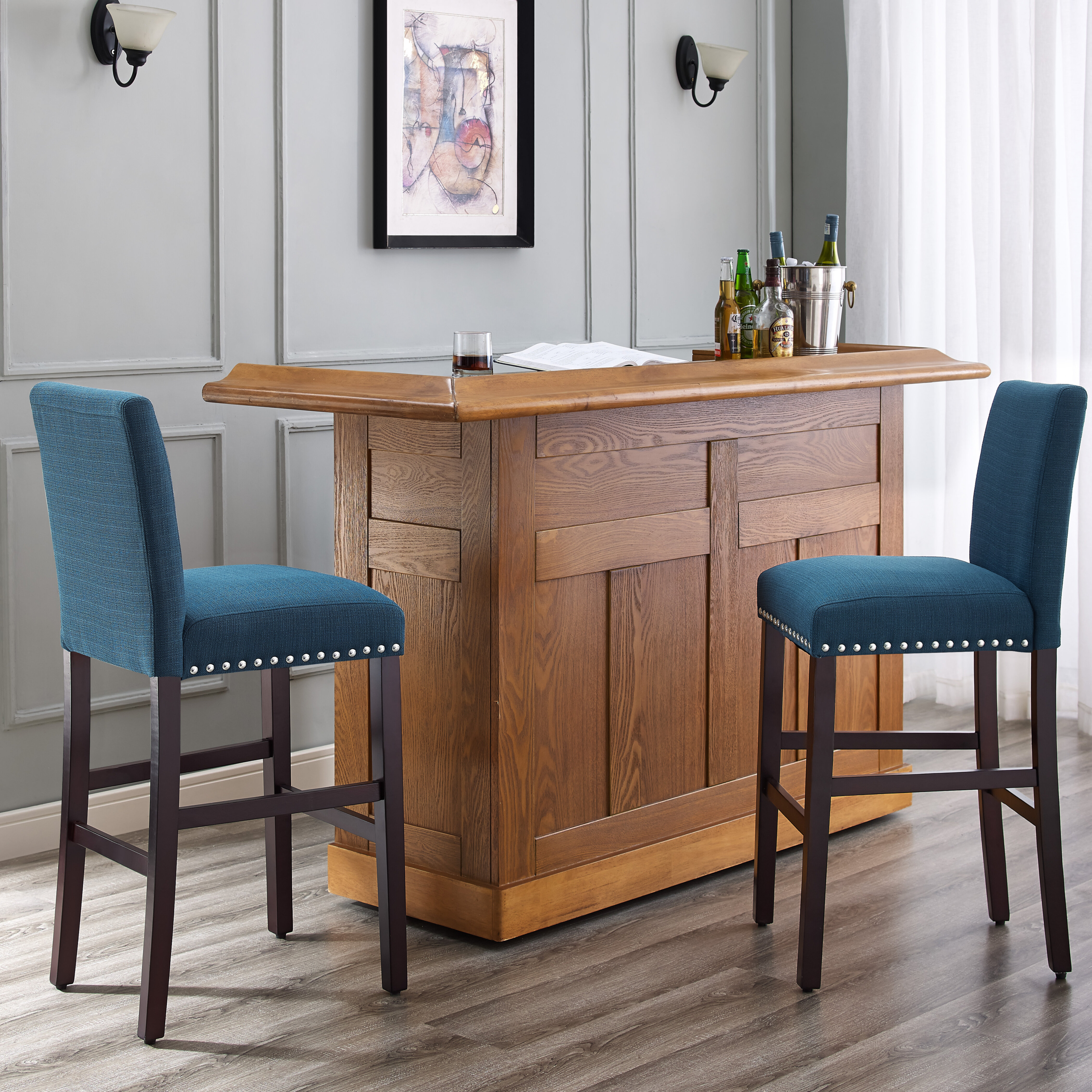 Santillo 30" Bar Stool (Set of 2)