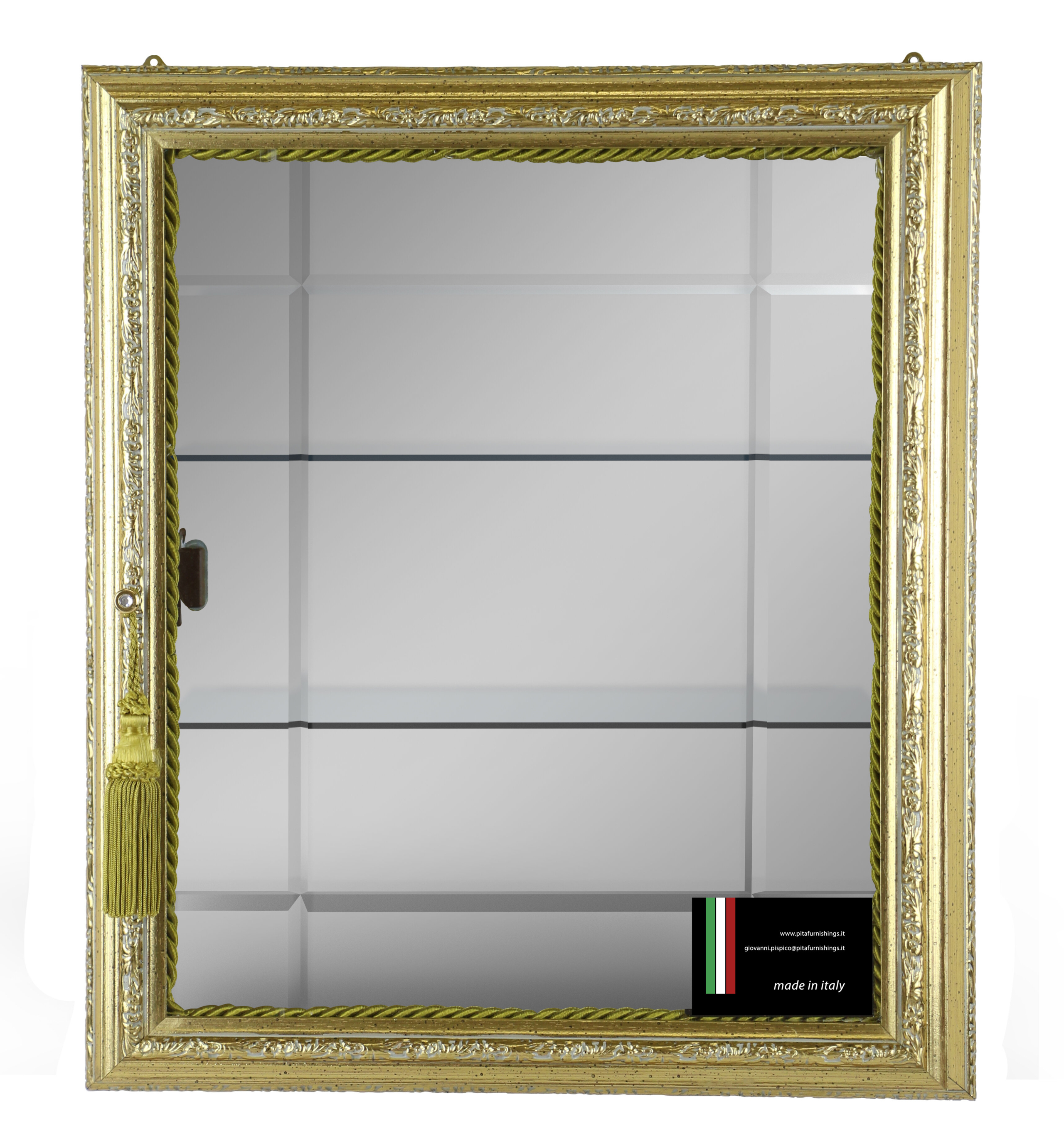 Schoen Wall Mounted Curio Cabinet