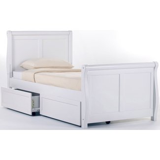 White Twin Bed With Storage You Ll Love In 2021 Visualhunt