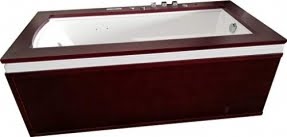 SDI Factory Direct Ingle Person Hydrotherapy Whirlpool Bathtub Spa Massage Therapy Hot Bath Tub w/Heater, Bluetooth, Remote - SYM0501A
