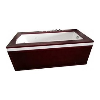 SDI Factory Direct Ingle Person Hydrotherapy Whirlpool Bathtub Spa Massage Therapy Hot Bath Tub w/Heater, Bluetooth, Remote - SYM0501A