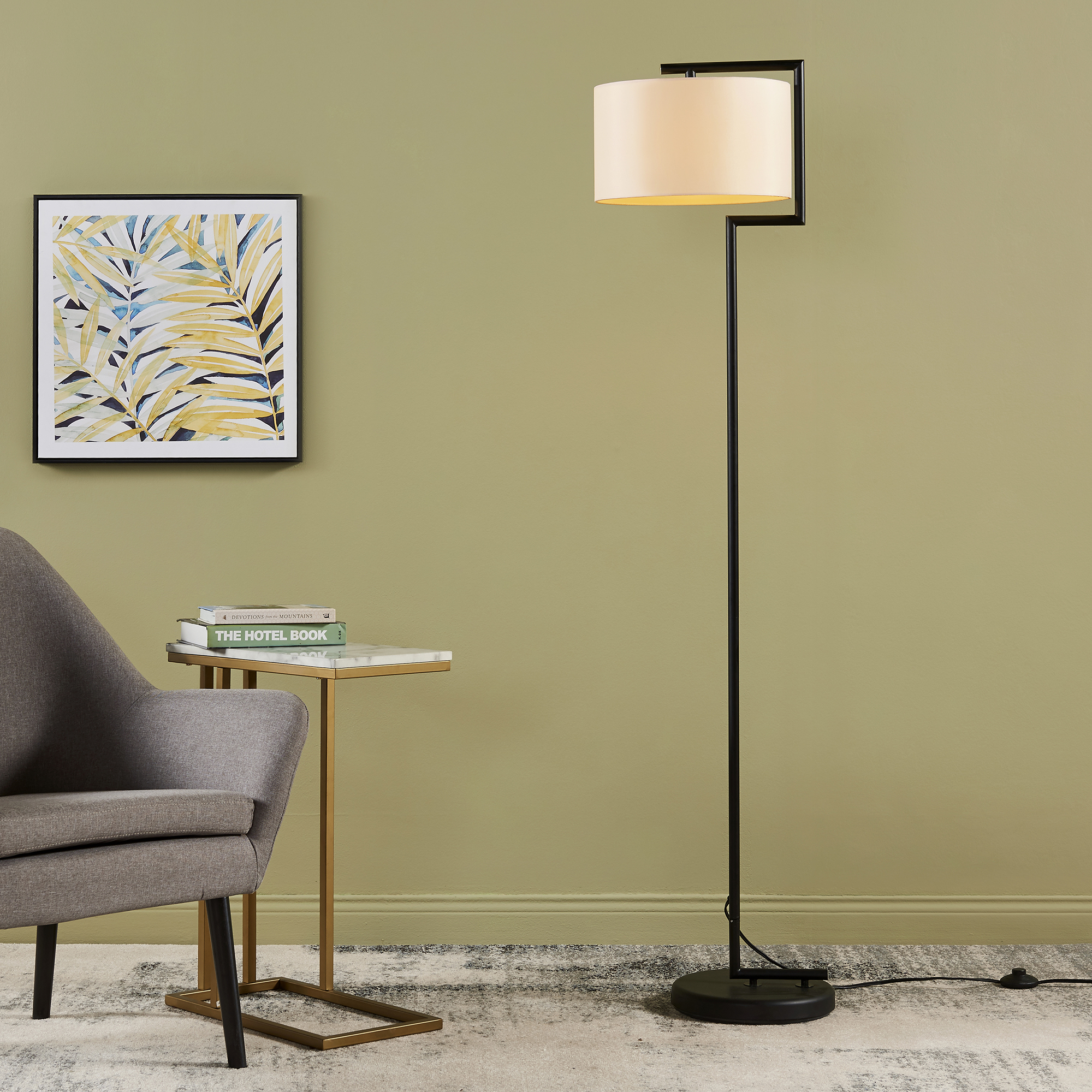 Sedona 63" Swing Arm Floor Lamp