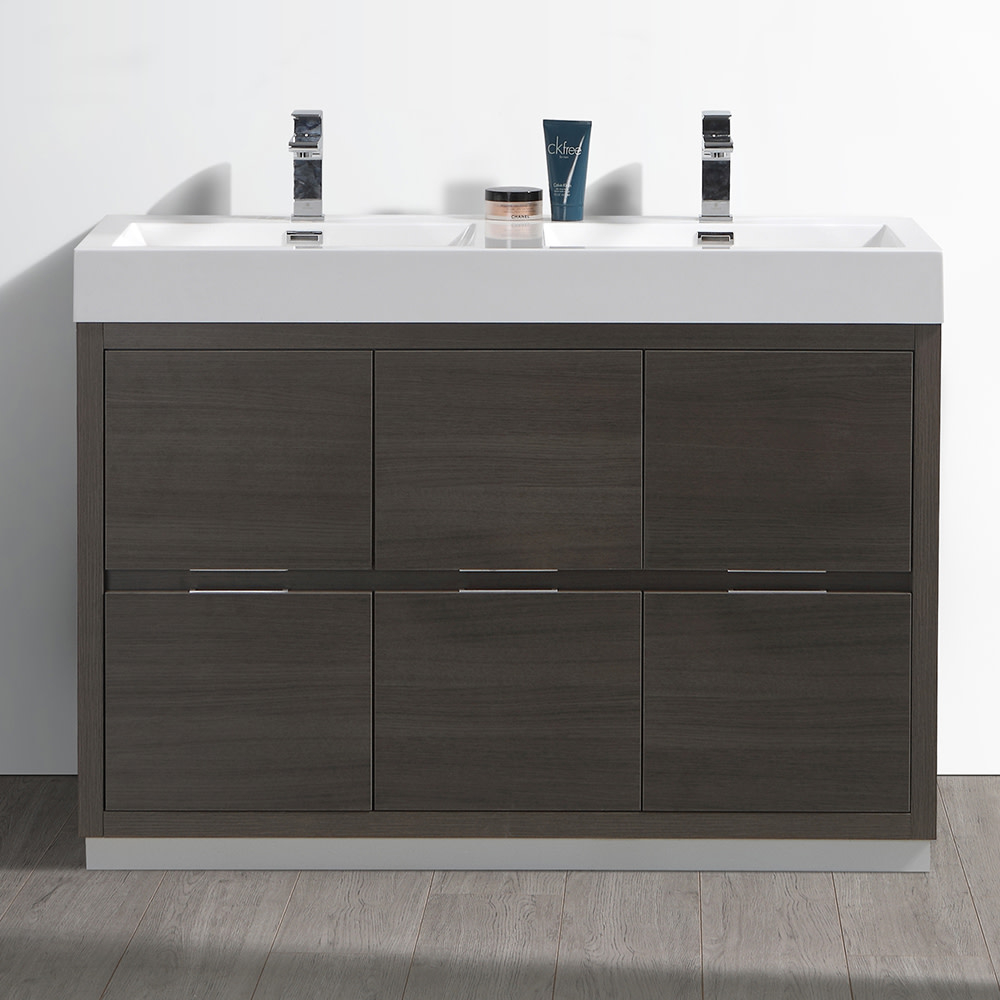 Senza Valencia 48" Double Bathroom Vanity Set