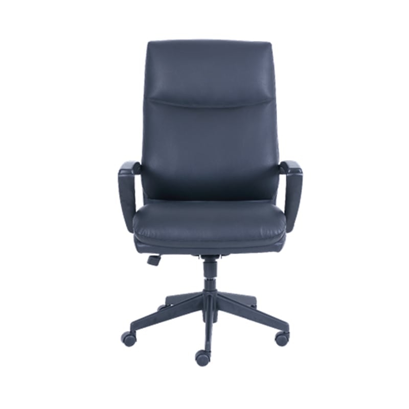 Serta Big and Tall Office Chair - Black Leather -