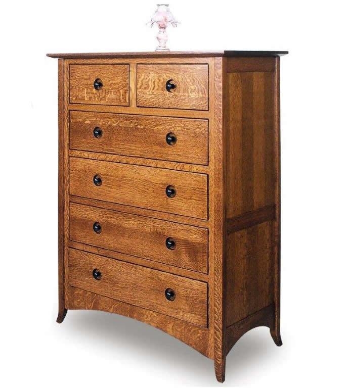 Shaker Hill Solid Wood Chest of Drawers from DutchCrafters ...