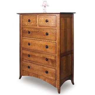 Shaker Hill Solid Wood Chest of Drawers from DutchCrafters ...