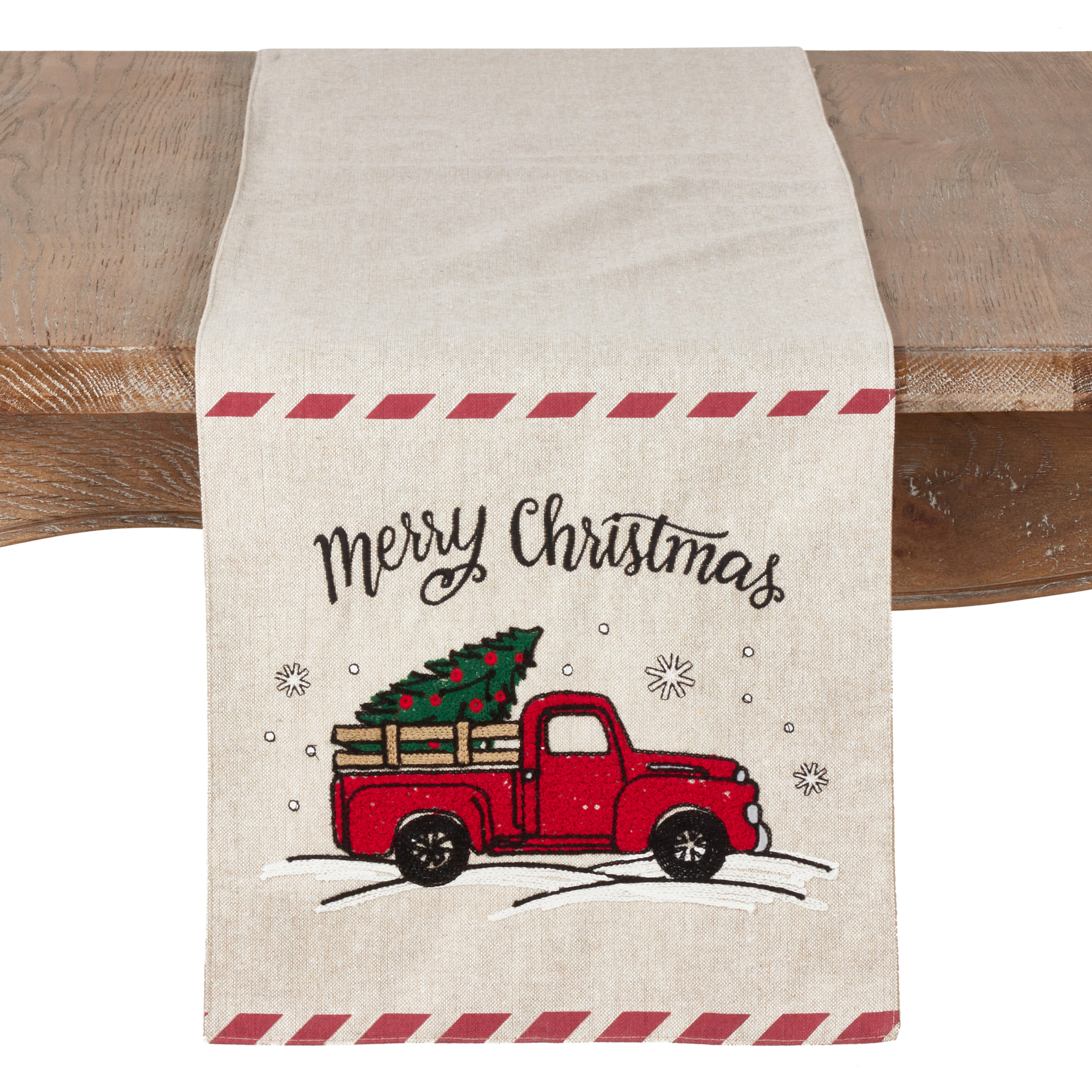 Sheldon Holiday Truck Table Runner
