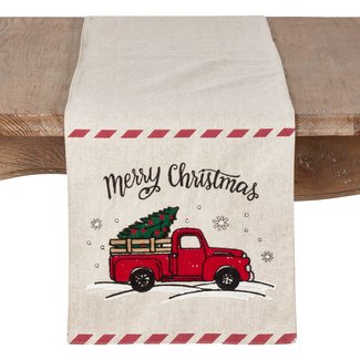 Sheldon Holiday Truck Table Runner