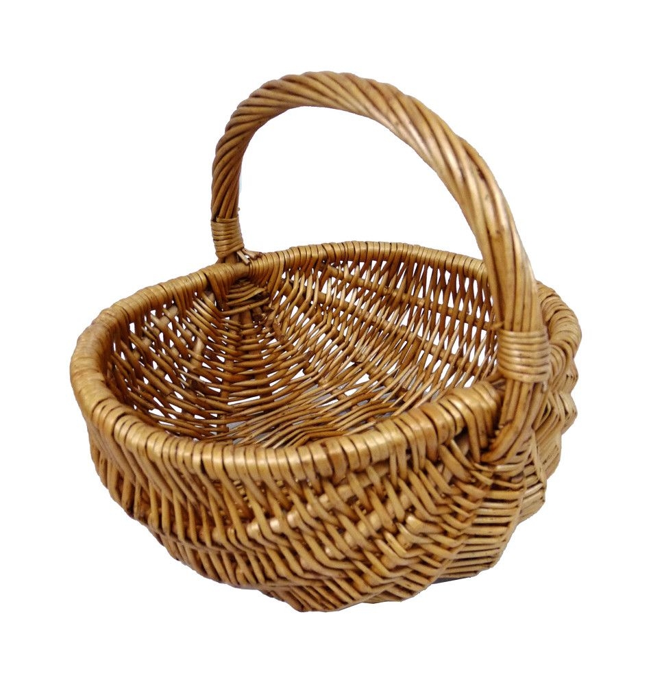 Wicker Basket With Handle Cheap - Oval Grey Wicker Basket With Handles ...