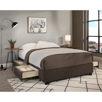 Snellville Upholstered Storage Platform Bed