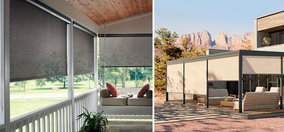 Solar Shades I Patio Sun Shades I Outdoor Curtains ...