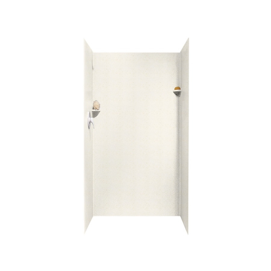 Solid Surface 72" x 36" x 36" Three Panel Shower Wall