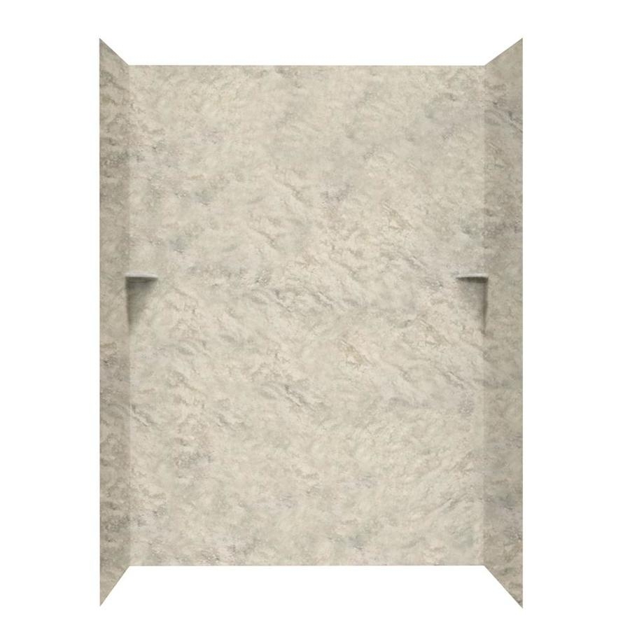 Solid Surface 96" x 48" x 48" Three Panel Shower Wall