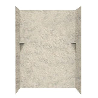Solid Surface 96" x 48" x 48" Three Panel Shower Wall