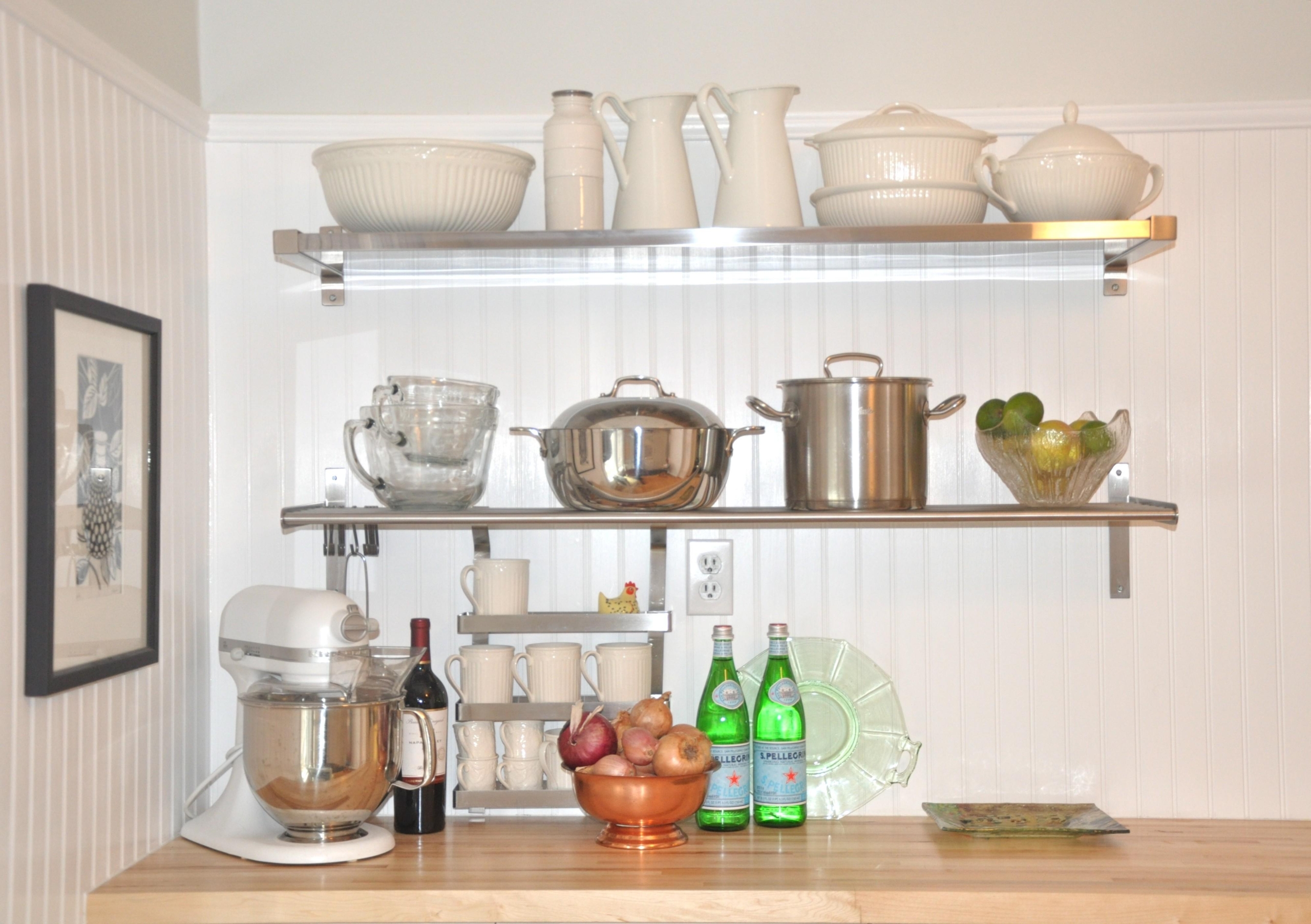 50 Wall Mounted Kitchen Shelves Youll Love In 2020 Visual Hunt