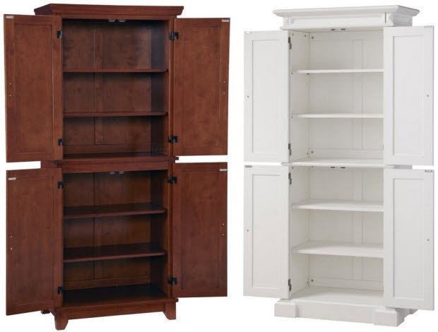 Stand Alone Kitchen Cabinets Visualhunt, Freestanding Pantry Shelving Units