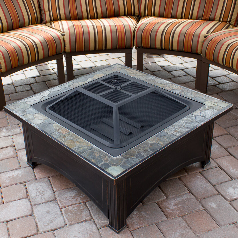 Wood Burning Fire Pit Table Visualhunt, Square Wood Burning Fire Pit Table
