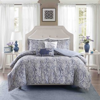 Stella 6 Piece Reversible Comforter Set