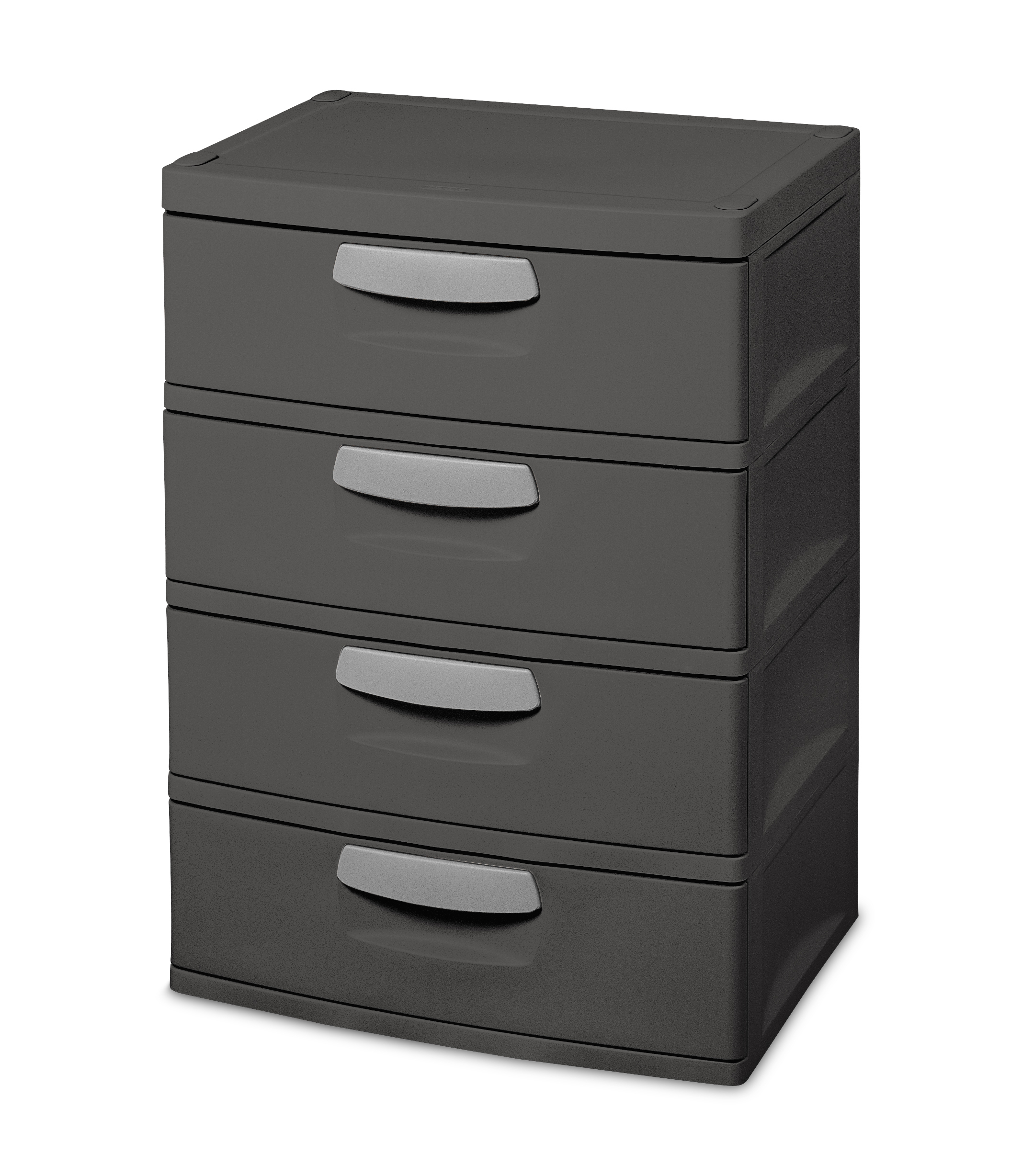 STERILITE 4 Drawer Heavy Duty Storage Unit-Grey