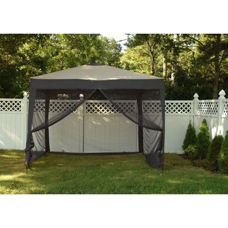 Stow 10 Ft. W x 10 Ft. D Aluminum Patio Gazebo