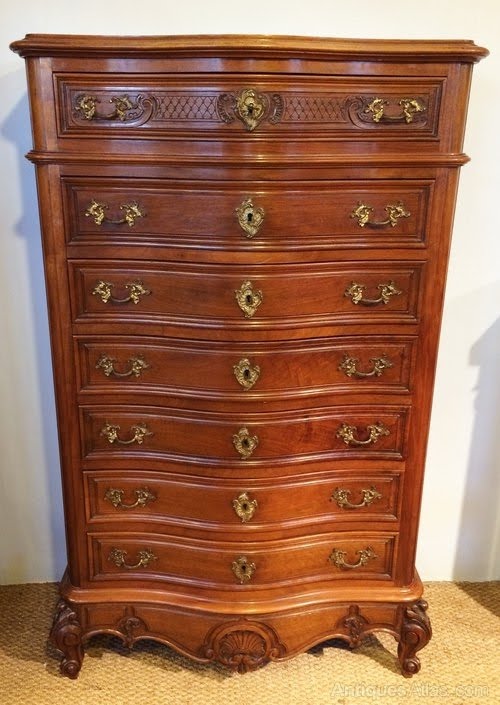 Tall Narrow Chest Of Drawers Solid Wood, Tall Narrow Antique Dresser