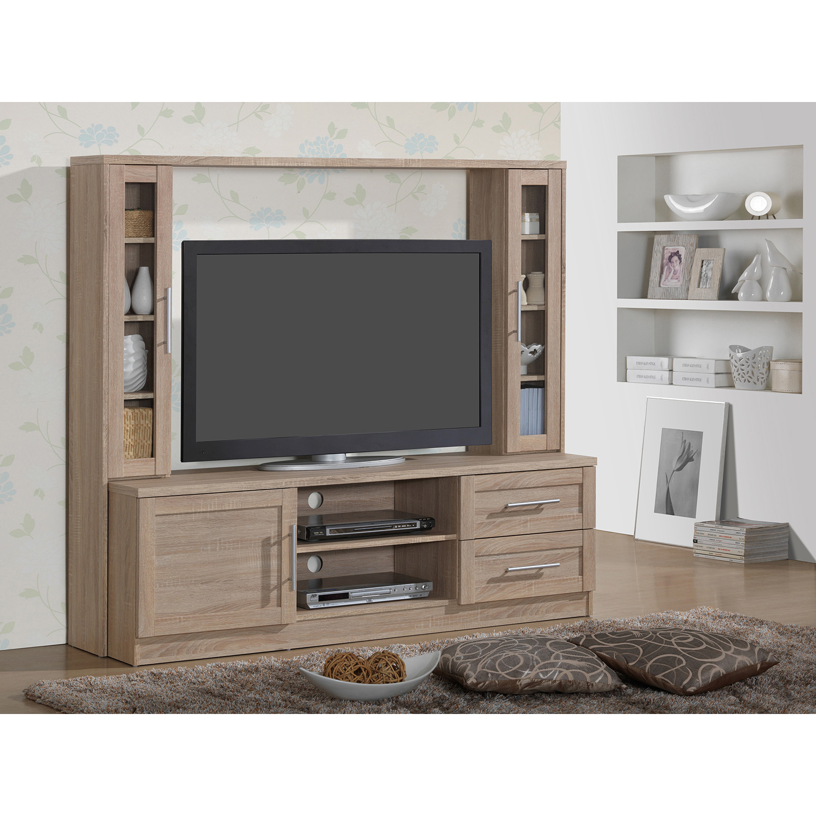 Techni Mobili Entertainment Center with Storage - Sand