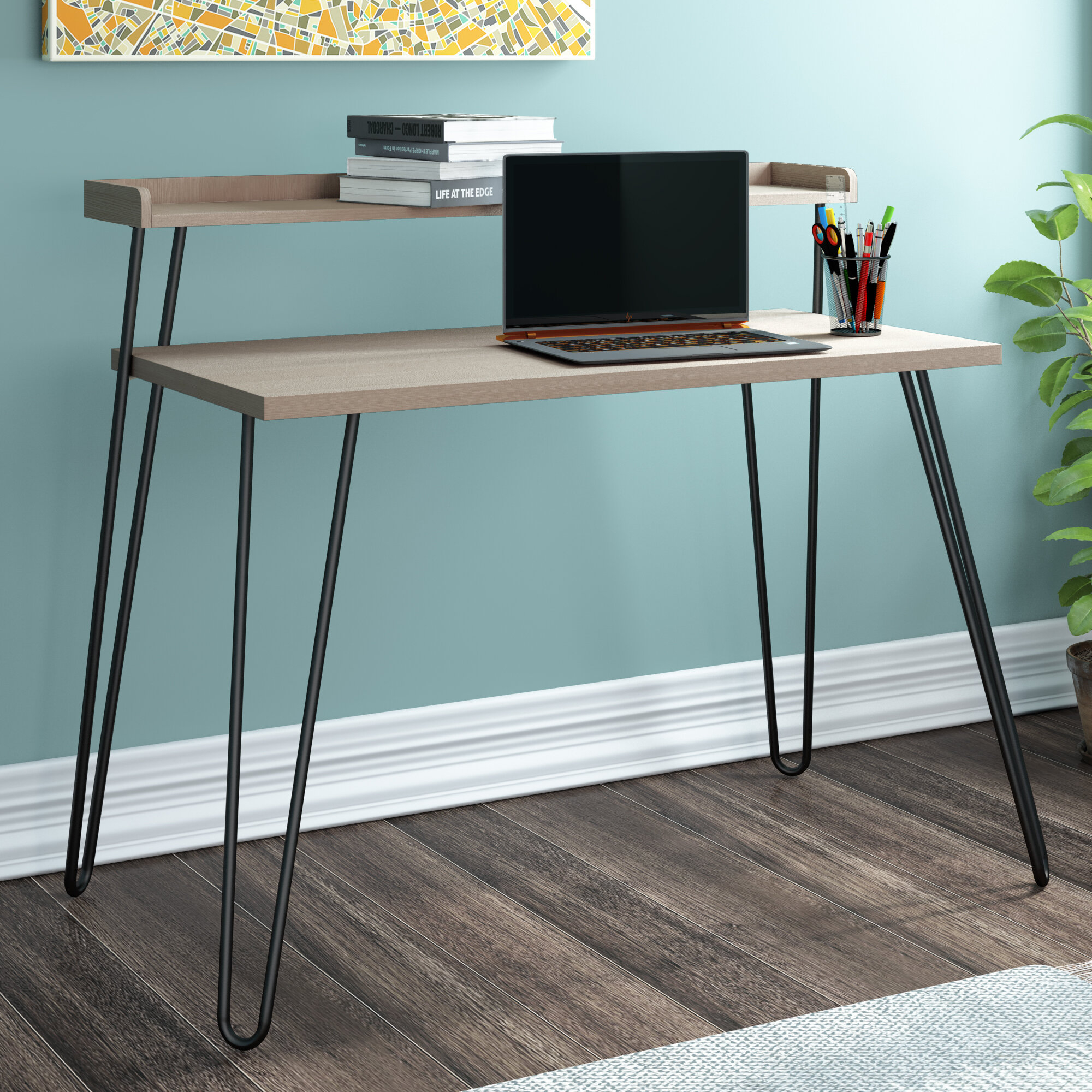 hollow core 12 cubicle writing desk