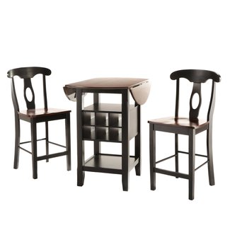 Three Posts Bayford 3 Piece Counter Height Pub Table Set