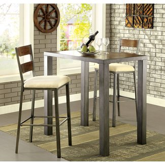Thurman 3 Piece Pub Table Set