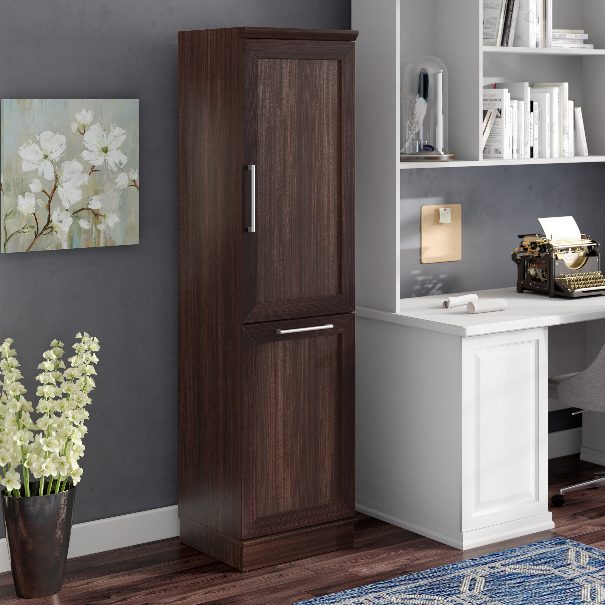 Tiberius 1 Door Storage Cabinet