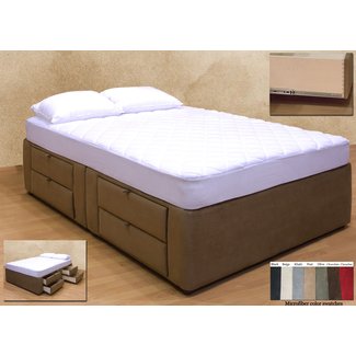 Tiffany 8-drawer Platform Bed / Storage Mattress Box ...