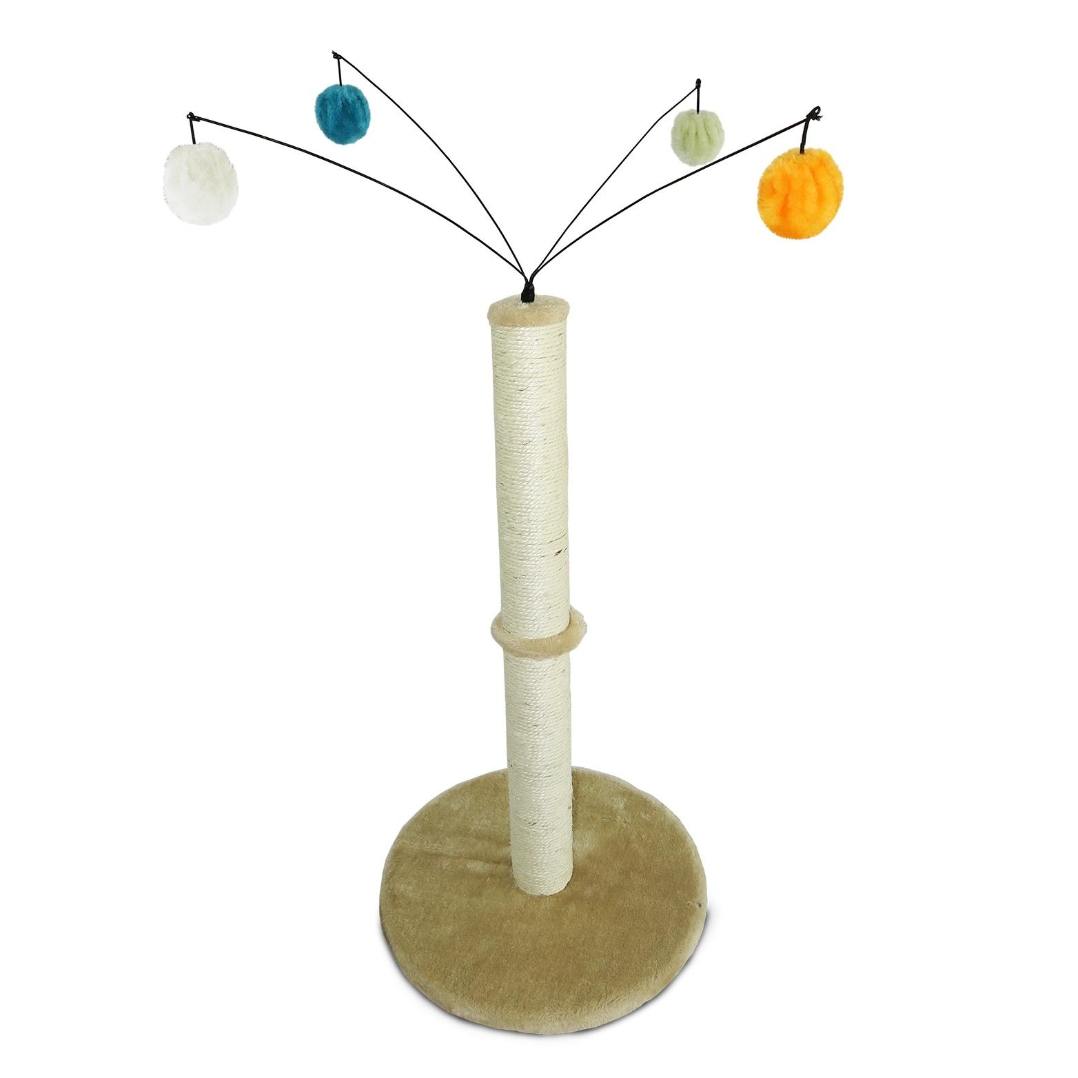 Tiger Tough Fuzzball Cat Scratching Post