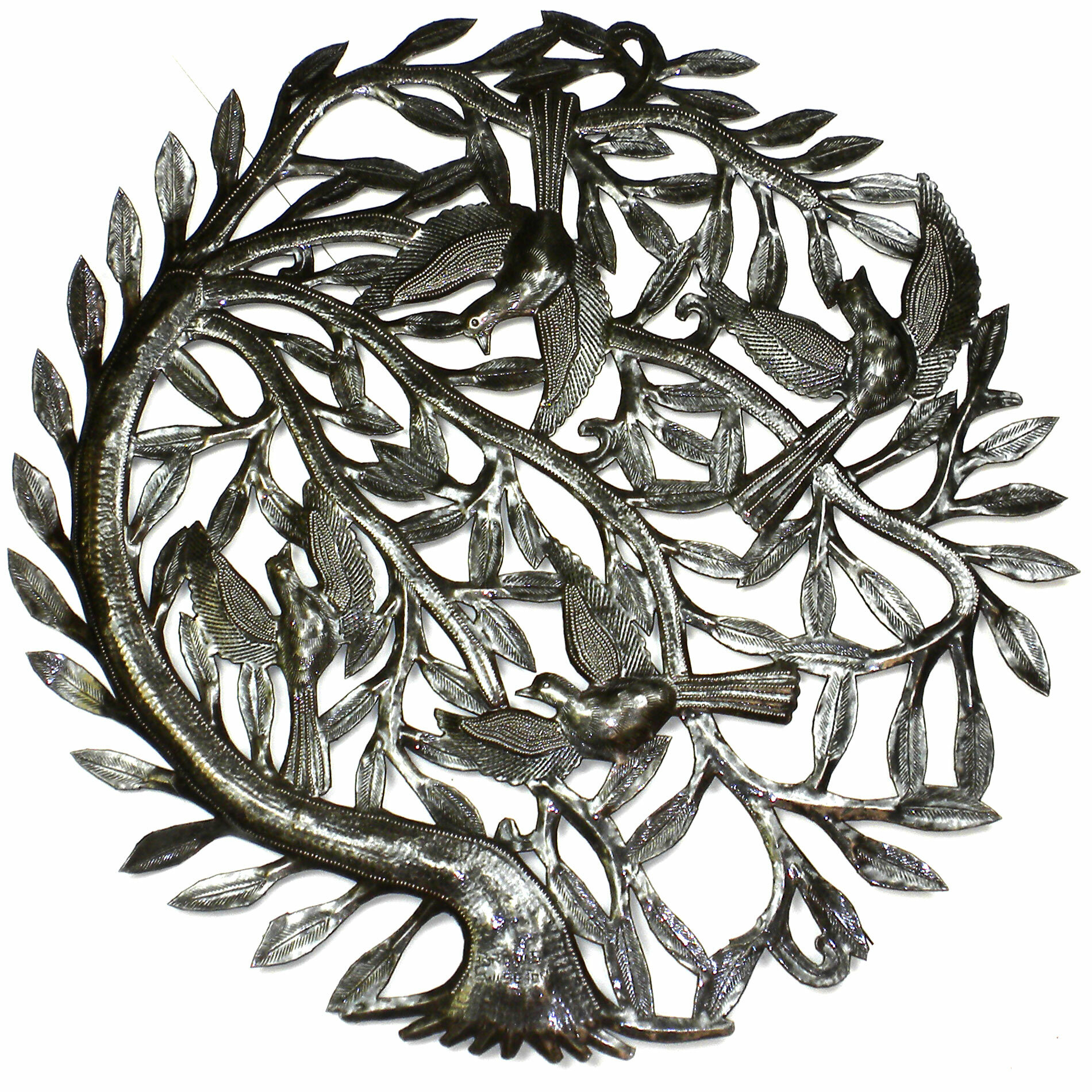 'Tree of Life' Handcrafted Metal Wall Décor